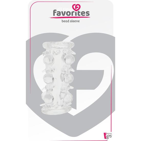 ALL TIME FAVORITES BEAD SLEEVE CLEAR image 1