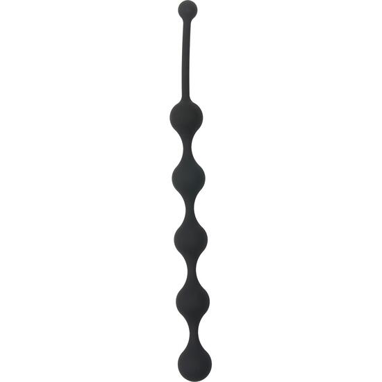 ALL TIME FAVORITES FIVE BEADS ANAL BLACK image 0