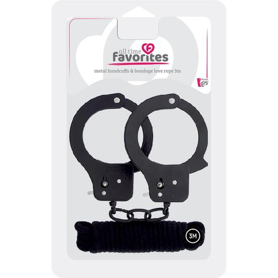 ALL TIME FAVORITES METAL CUFFS AND ROPE 3M image 1