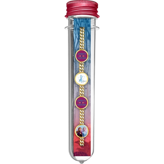 FROZEN PULSERA CON COLGANTES EN TUBO DE METAL image 2