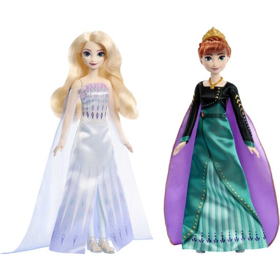 PACK MUÑECAS REINAS ANNA Y ELSA image 1