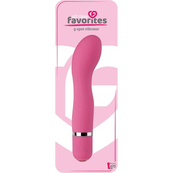 ALL TIME FAVORITES G-SPOT VIBRATOR PINK image 1