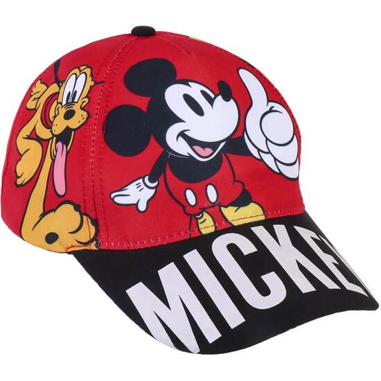 GORRA VISERA CURVA MICKEY RED image 0