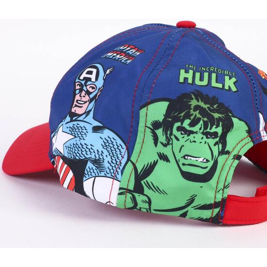 GORRA VISERA CURVA AVENGERS BLUE image 3