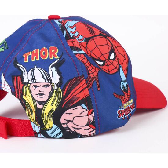 GORRA VISERA CURVA AVENGERS BLUE image 4