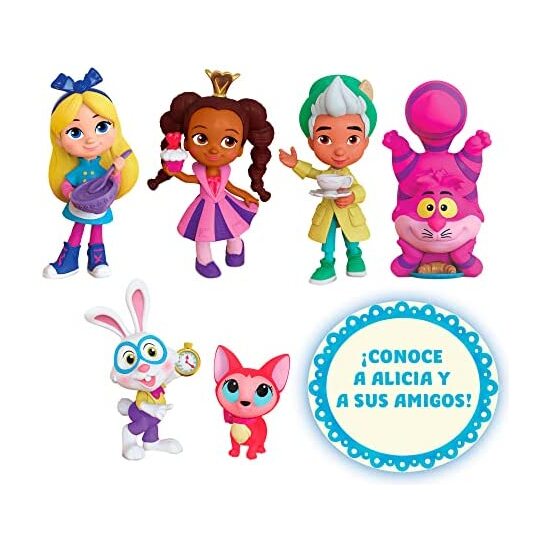 PACK 6 FIGURAS ALICIA Y SU MARAVILL image 2