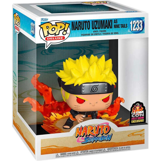 FIGURA POP DELUXE NARUTO SHIPPUDEN NARUTO UZUMAKI EXCLUSIVE image 0