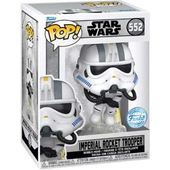 FIGURA POP STAR WARS BATTLEFRONT IMPERIAL ROCKET TROOPER EXCLUSIVE image 0