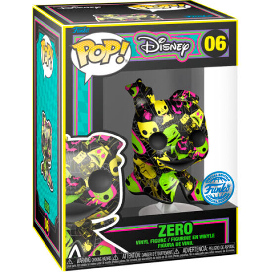 FIGURA POP ARTS SERIES DISNEY PESADILLA ANTES DE NAVIDAD ZERO EXCLUSIVE image 0