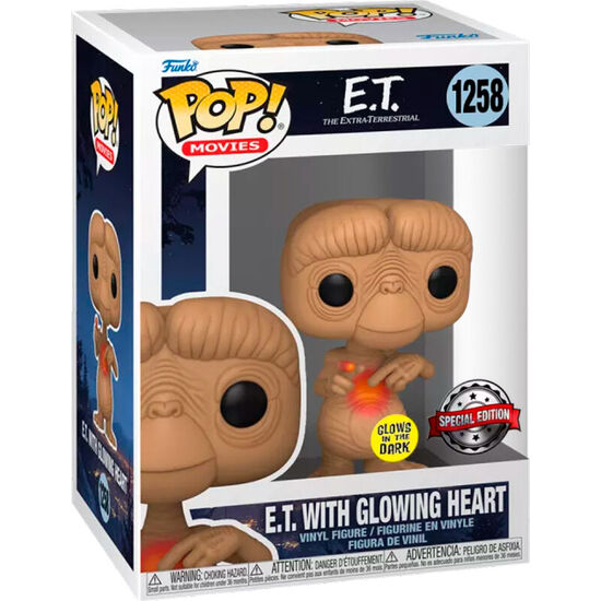 FIGURA POP E.T EL EXTRATERRESTRE 40TH ANNIVERSARY E.T EXCLUSIVE image 0