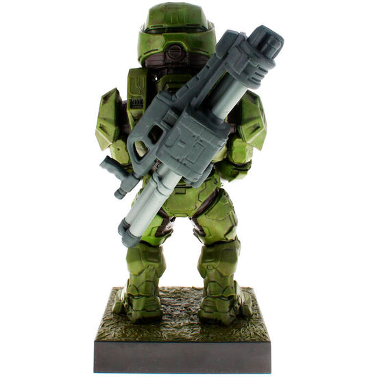 CABLE GUY SOPORTE SUJECION FIGURA MASTER CHIEF HALO INFINITE CON LUZ 21CM image 0