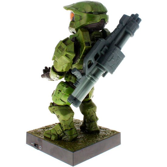 CABLE GUY SOPORTE SUJECION FIGURA MASTER CHIEF HALO INFINITE CON LUZ 21CM image 1