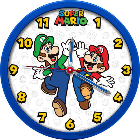 RELOJ PARED SUPER MARIO BROS image 1