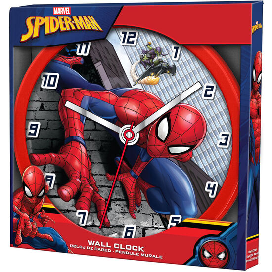 RELOJ PARED SPIDEMAN MARVEL image 1