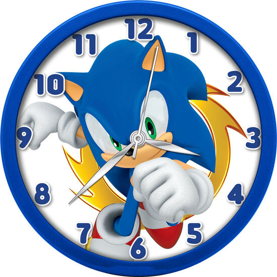 RELOJ PARED SONIC THE HEDGEHOG image 1