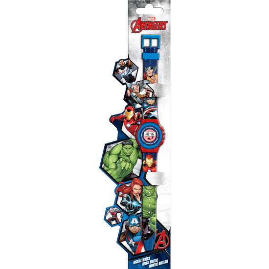 RELOJ DIGITAL LOS VENGADORES AVENGERS MARVEL image 1