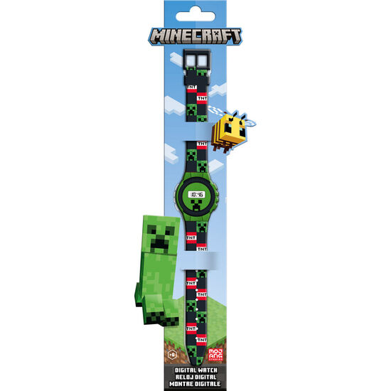 RELOJ DIGITAL MINECRAFT image 1