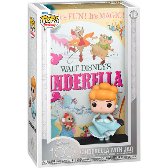 FIGURA POP MOVIE POSTER DISNEY 100TH ANNIVERSARY CENICIENTA image 1