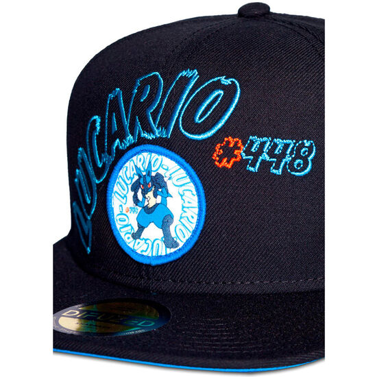 GORRA LUCARIO POKEMON image 1