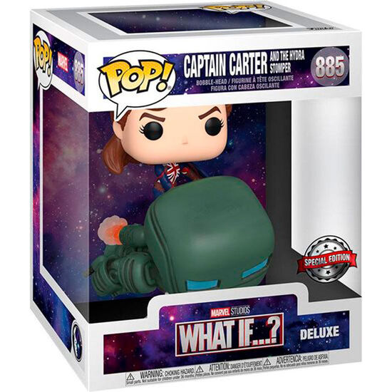 FIGURA POP MARVEL WHAT IF CAPTAIN CARTER EXCLUSIVE image 0