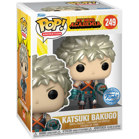 SET FIGURA POP & TEE MY HERO ACADEMIA KATSUKI EXCLUSIVE image 1