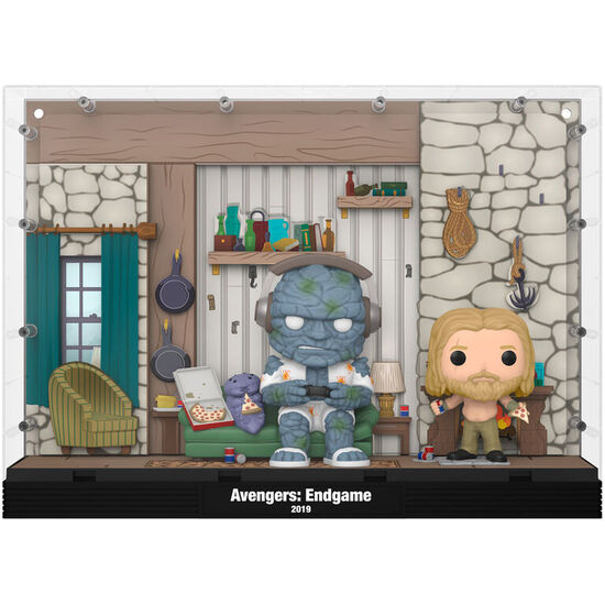 FIGURA POP MOMENTS DELUXE MARVEL LOS VENGADORES AVENGERS THOR HOUSE image 1