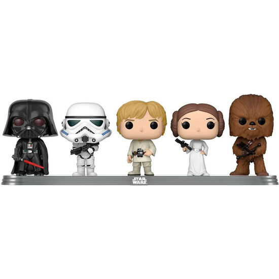 BLISTER 5 FIGURAS POP STAR WARS CLASSICS EXCLUSIVE image 1