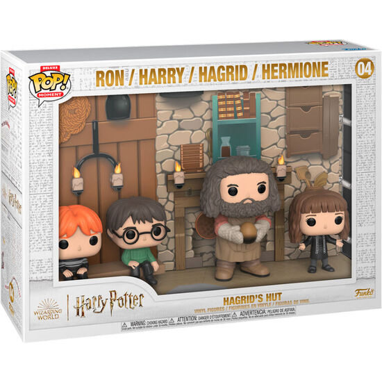 FIGURA POP MOMENTS DELUXE HARRY POTTER HAGRIDS HUT image 0