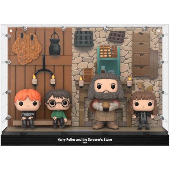 FIGURA POP MOMENTS DELUXE HARRY POTTER HAGRIDS HUT image 1