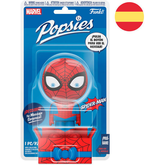 FIGURA POPSIES MARVEL SPIDERMAN ESPAÑOL image 0