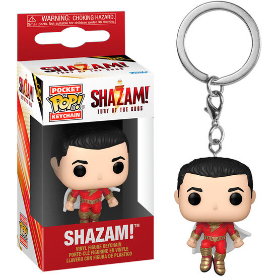 LLAVERO POCKET POP DC COMICS SHAZAM! FURY OF THE GODS SHAZAM image 1