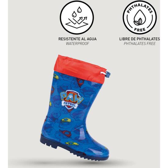 BOTAS LLUVIA PVC PAW PATROL BLUE image 3