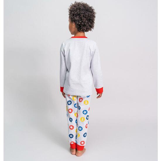 PIJAMA LARGO SINGLE JERSEY PAW PATROL GRAY image 4