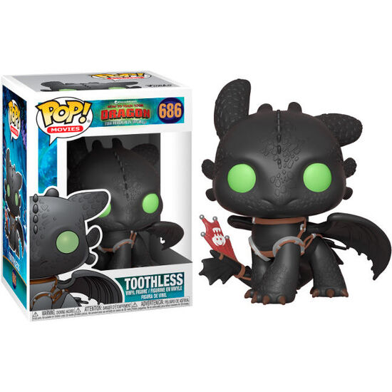 FIGURA POP HOW TO TRAIN YOUR DRAGON 3 TOOTHLESS image 0