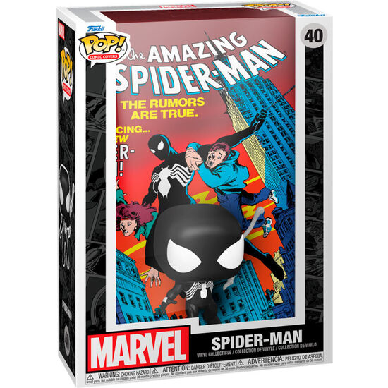 FIGURA POP COMIC COVER MARVEL AMAZING SPIDERMAN image 0