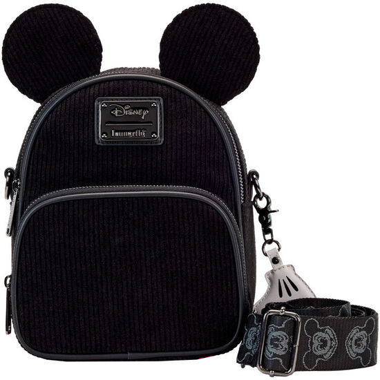 MOCHILA BOLSO CONVERTIBLE MICKEY MOUSE CLASSIC DISNEY 100 LOUNGEFLY 20CM image 0