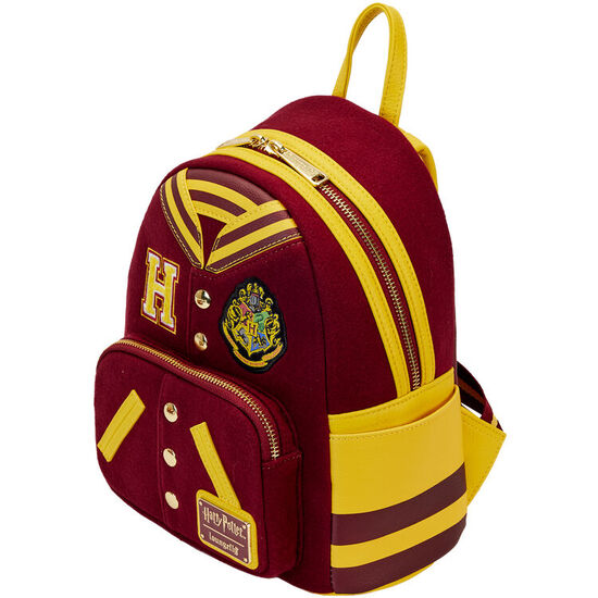 MOCHILA HOGWARTS CREST VARSITY JACKET HARRY POTTER LOUNGEFLY 26CM image 1