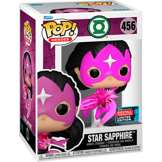 FIGURA POP DC COMICS HEROES STAR SAPPHIRE EXCLUSIVE image 0