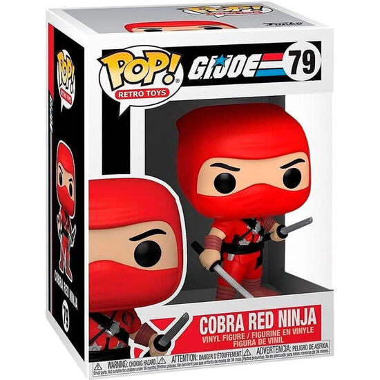 FIGURA POP G.I. JOE COBRA RED NINJA EXCLUSIVE image 0