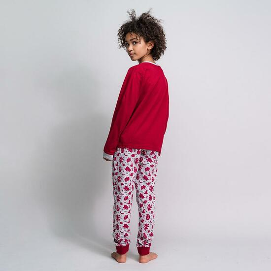 PIJAMA LARGO SINGLE JERSEY HARRY POTTER DARK RED image 4