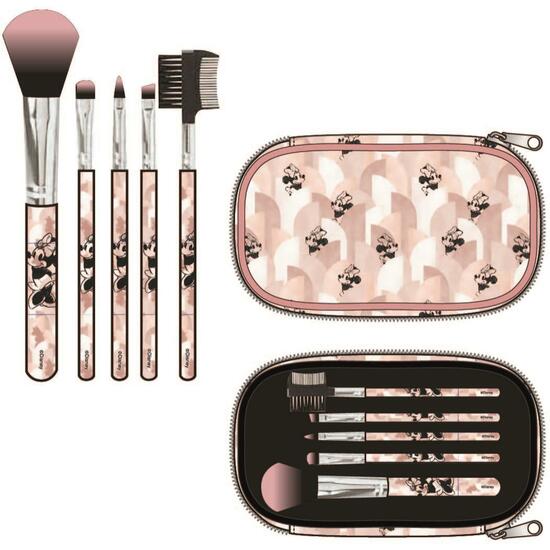 SET DE BELLEZA NECESER 4 PIEZAS MINNIE LIGHT PINK image 0