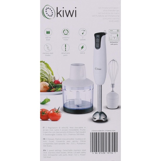 HAND BLENDER SET 500W image 2