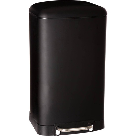 CONTENEDOR DE BASURA NEGRO ARIANE 30 L image 0