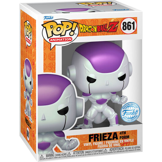 SET FIGURA POP & TEE DRAGON BALL FRIEZA EXCLUSIVE image 1