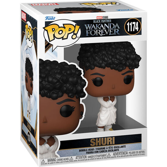 FIGURA POP MARVEL BLACK PANTHER WAKANDA FOREVER SHURI image 0