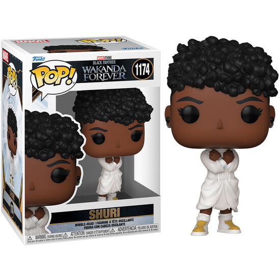 FIGURA POP MARVEL BLACK PANTHER WAKANDA FOREVER SHURI image 1