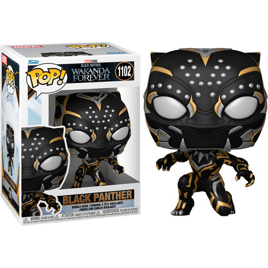 FIGURA POP MARVEL BLACK PANTHER WAKANDA FOREVER BLACK PANTHER image 1