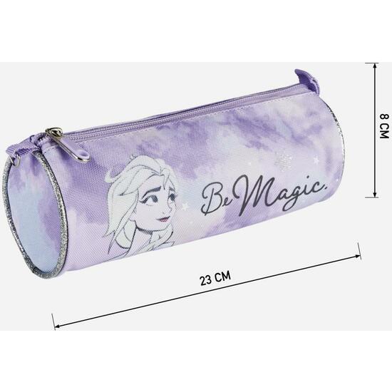 ESTUCHE PORTATODO CILÍNDRICO FROZEN II ELSA LILAC image 3