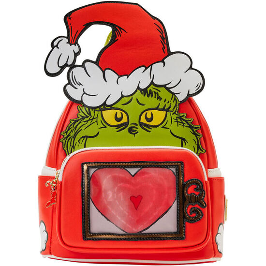 MOCHILA HOW THE GRINCH STOLE CHRISTMAS DR. SEUSS LOUNGEFLY 25CM image 0