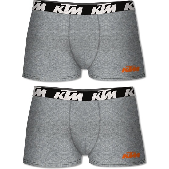 SET DE 2 CALZONCILLOS BÓXER KTM GRIS CLARO image 0